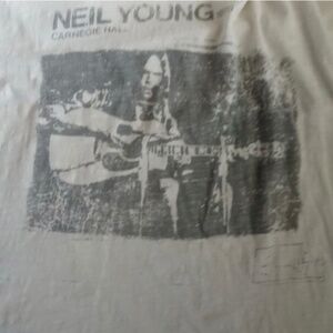 O/S NEIL YOUNG MAGNOLIA PEARL T SHIRT